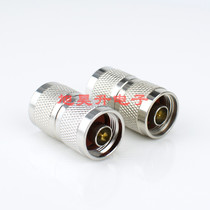 All copper walkie-talkie N male double-pass N-KK N-JJ coaxial 1 2 feeder adapter L16 male and female head