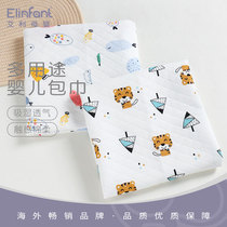 Baby pure cotton scarlet with newborn swaddle maternity ward wrap cloth 0-6-month baby hug to be warm all season anti-throng