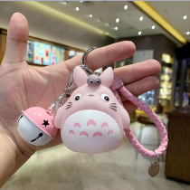  Chinchilla keychain Korean cute male and female couple backpack chain creative doll car ins pendant school bag pendant