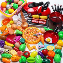 Children Toys Ceccherche fruits vegetables Baby 1-3 years old girl develops intellect Home emulated food