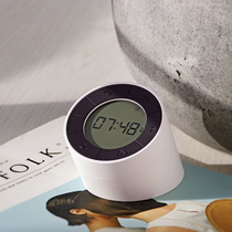 HBK Electronic Alarm Clock Flip Night Lights Simply Home Creative Chargeable Non-Pole Dimming Night Lights