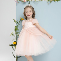 Impression childhood girl princess skirt Aisha lace princess skirt pleated skirt 2020 summer new strapless skirt