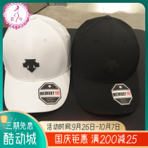 DESCENTE desante hat 2022 winter mens and womens same comprehensive training sports baseball cap D2433TCP01