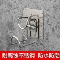 Washbasin adhesive hook clip storage rack toilet wall non-hole hanging basin shelf bathroom wall-mounted artifact