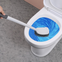 Toilet cleaning toilet toilet brush artifact toilet squatting pit sitting stool long handle multi-function no dead corner washing toilet cleaning brush