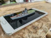 1 2000 ships Moscow class helicopter carrier model finished product