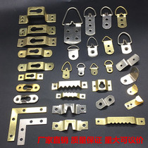 Photo frame accessories backplate buckle dark hanging ring photo frame frame cross-stitch mounting oil picture frame adhesive hook hanging painting