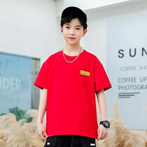 2022 new childrens blouses boy clothing boy 2022 Summer short sleeve boy t-shirt child half sleeve Korean version