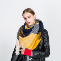 New scarf retro thick warm scarf shawl Womens Women Warrior