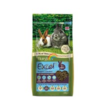 Burgess Bugs young rabbit grain staple food juvenile rabbit grain 2kg rabbit feed Juris eat