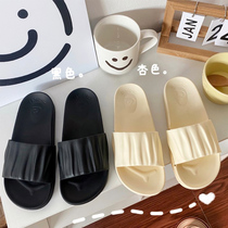Slippers Female summer outwear Shit Sensation Indoor Home Bathroom Bath Anti Slip Deodorant Advanced Sensation Couple Cool Tug