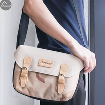 Alfis one shoulder SLR camera bag outdoor Sony crossbody literary female micro single Canon professional photography bag