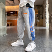 Boys pants 2021 new childrens casual pants fashionable trousers big boy boy spring and autumn dress handsome tide