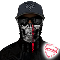  New clown skull sunscreen beard 3D outdoor magic headscarf Riding motorcycle sports face towel mens and womens masks