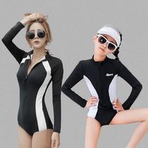 Parent-child swimsuit Mother-daughter new childrens swimsuit Medium-large virgin virgin girl 5-8-12-15-year-old ins wind swimsuit