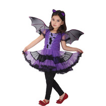 Toddler children Halloween costumes Boy girls Witch woman child Batman baby Pumpkin clothes Show clothes