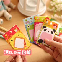 Creative zoo Post-it notes cute animal styling note paper creative students use message stickers paper can be sticky