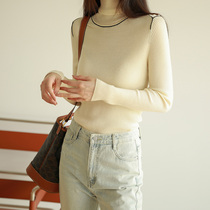 Carjulie Turtleneck Sweater Women 2021 Autumn New Knitwear Japanese Retro Pullover base shirt Advanced Sense
