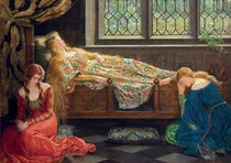 (New spot) Sleeping beauty educa imported puzzle 1500 oil painting adult educational toys