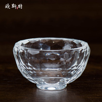 Oster white crystal water supply cup for Buddha cup Seven water purification cup Holy Water cup Eight water supply bowl diameter 5cm