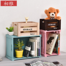 Storage box drawer type finishing box hollow solid wood storage box bedroom extra-large storage cabinet combination wooden box