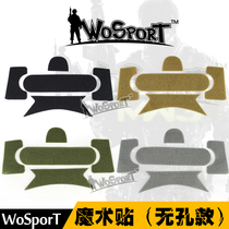 WoSporT live-action CS Field Tactical Helmets Equipment Accessories Series Magic Sticker (No Convent)