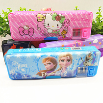 Childrens pencil case KT cat pens box elementary school students lead pencil case multifunction writing case Birthday Graduation Gift