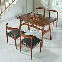 Anti-solid wood home restaurant catering modern minimalist special offer sale writing childrens writing blister folding dining table and chairs