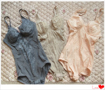 Foreign trade thin Japanese high-end autumn and winter body shaping body waist waist with steel ring lifting hip post-birth recovery jumpsuit