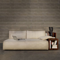 Italian light luxury fabric sofa Nordic simple sofa living room large and small apartment L type combination triple sofa