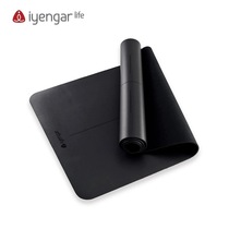 Iyengar Life brand classic mid-line rubber yoga local tyrant mat sports anti-skid exercise meditation natural