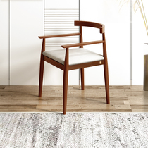 Tiantan furniture board wood with armrests book chair Chinese bedroom Study Office Home Single computer chair K