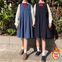 Breast Milk Dress Jk Uniform Dress Genuine Autumn Winter Full of card Milk Skirt Student Banfu Performance Dresses Dress Vest Dress