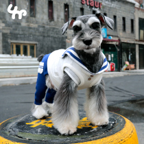 Bao Dependents Sailor Clothing Spring Autumn Clothing Dogs Clothing Teddy Kirkefa Fighting Kitty Dogs Small Dog Puppies Pets