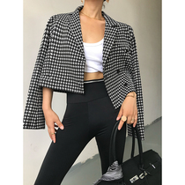 ACUP foreign style short chingbird small coat female 2021 new spring loose Joker premium fan jacket top