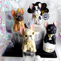 Bake cake decoration cute puppy cake ornaments dog year old baby puppy dessert table decoration