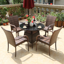 McConl Outdoor Balcony Channel Chair CourtyTechnical Course 3 Piece Outdoor Iron Tea Coffee