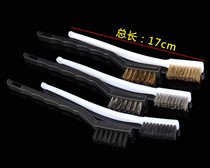 Small Toothbrush Industry Rust Brass Wire Mini Wire Mini With Stainless Steel Iron Toothbrush Brush Hard Hair Brushed Brushed Clean Steel Wire