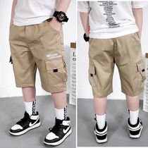 Boy Clothing Boy Seven Pants Summer Thin Section 2022 Ocean Air Summer Clothing Shorts Children Overalls Big Boy Pants Tide