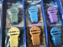 A mummy-shaped rubber erase