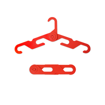 Slag washing French HandyHNGR foldable storage hanger drying rack Household travel hanger clothing support