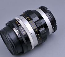 Nikon AUTO 10 5cm F2 5 cm 5 cm 105 2 5 Manual portrait lens package changes AI opening