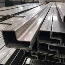 P-shaped steel 30x mm shelf shaped 4060mmP type 50x80 furniture iron pipe steel pipe