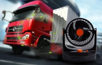 Car fan 12V-24V portable car car fan heating and fan belt switch can adjust speed