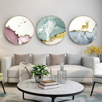 Nordic modern simple diamond painting full of diamond embroidery 2019 new living room stickers cross stitch elk round porch