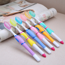 8 filaments adult soft bristle toothbrush Tongue coating cleaning Couple family pack