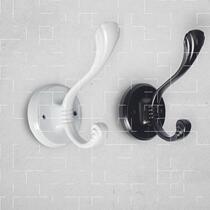 Mingcan clothing black and white wall-mounted wall punching large simple single one-piece load-bearing wardrobe surface-mounted shoe cabinet hook