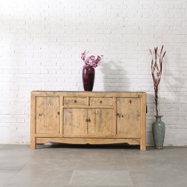 Retro furniture New Chinese cabinet solid wood lockers Chinese TV cabinet short cabinet antique side cabinet log pine wood