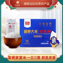 Xiang Gan Hong Zhuang Yuanzhou Jiangxi Yichun rice 5kg10 catty fragrant rice New rice Selenium-rich feast rice