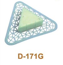 Superb card D-171G essence block Deodorant Block Toilet Small Urinal Deodorant Filter Clump triangular block